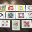 "Quilts and Country Gardens" Original Art Card Set